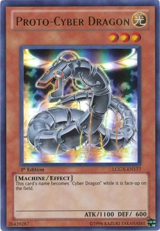 Proto-Cyber Dragon [LCGX-EN177] Ultra Rare | Rock City Comics