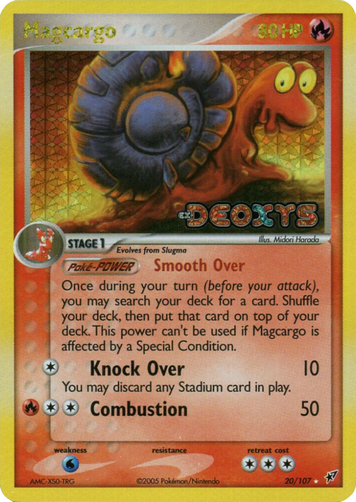 Magcargo (20/107) (Stamped) [EX: Deoxys] | Rock City Comics