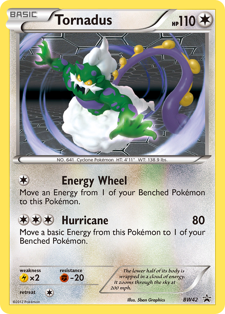 Tornadus (BW42) [Black & White: Black Star Promos] | Rock City Comics