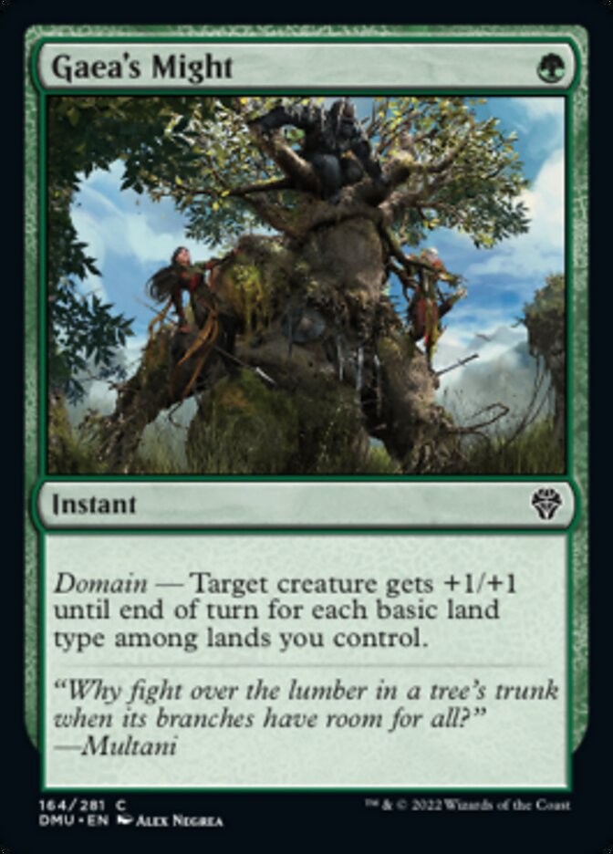 Gaea's Might [Dominaria United] | Rock City Comics