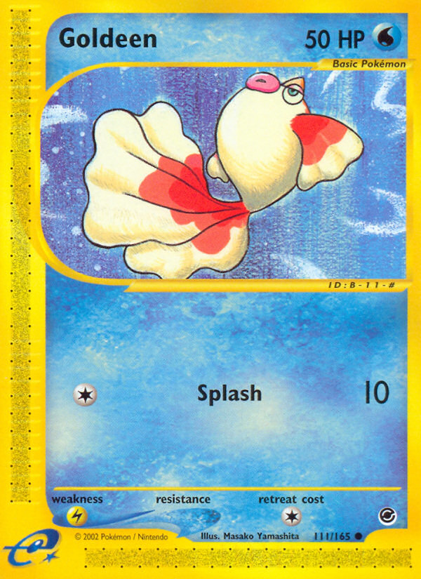 Goldeen (111/165) [Expedition: Base Set] | Rock City Comics