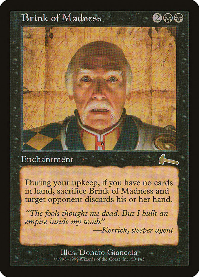 Brink of Madness [Urza's Legacy] | Rock City Comics