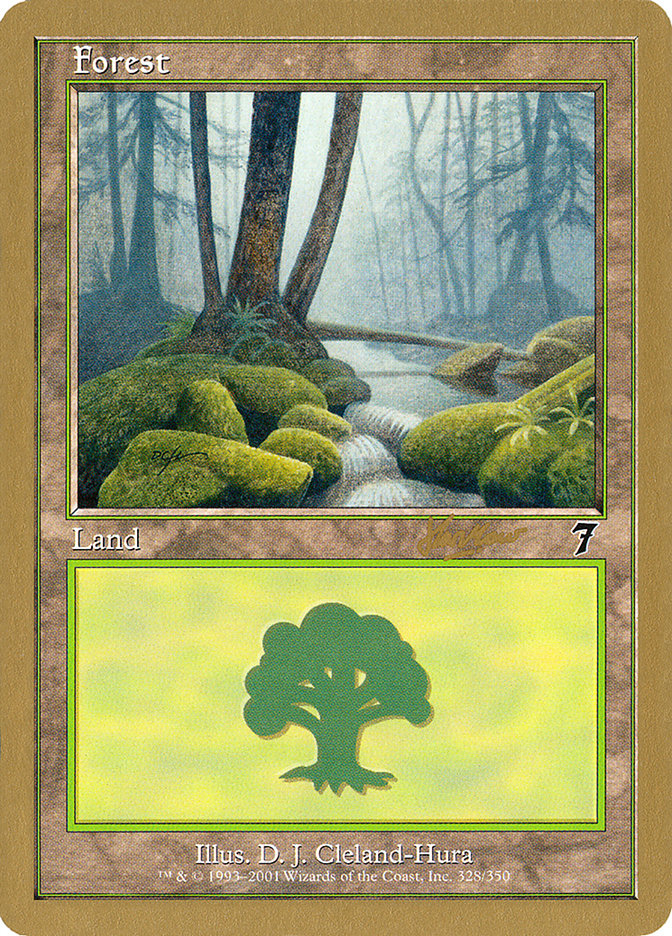 Forest (328) (Sim Han How) [World Championship Decks 2002] | Rock City Comics