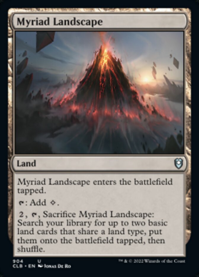 Myriad Landscape [Commander Legends: Battle for Baldur's Gate] | Rock City Comics