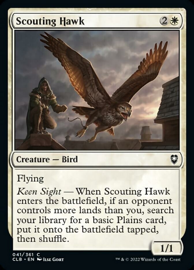 Scouting Hawk [Commander Legends: Battle for Baldur's Gate] | Rock City Comics