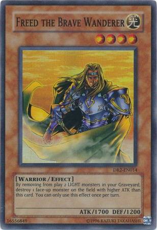Freed the Brave Wanderer [DR2-EN014] Super Rare | Rock City Comics