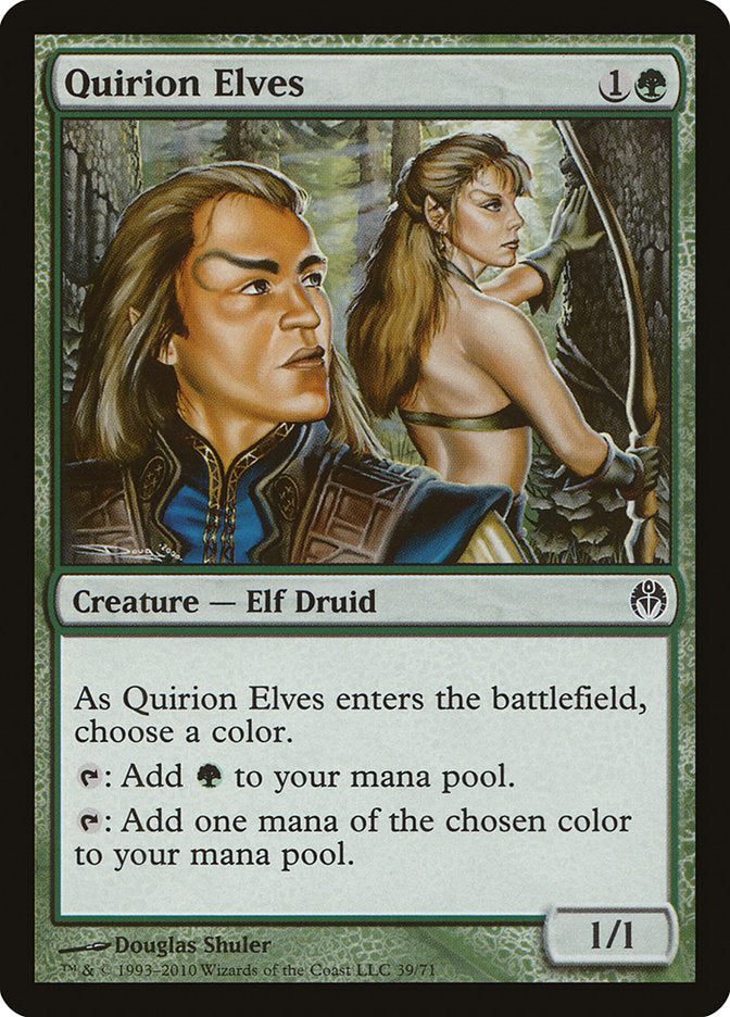 Quirion Elves [Duel Decks: Phyrexia vs. the Coalition] | Rock City Comics