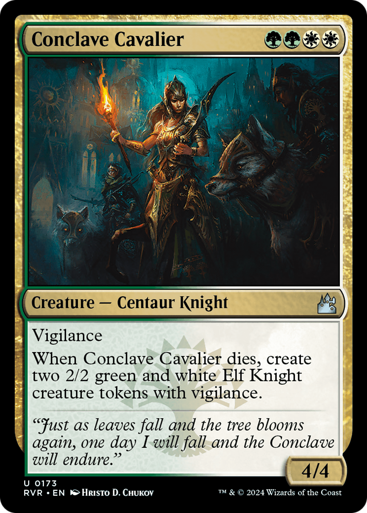 Conclave Cavalier [Ravnica Remastered] | Rock City Comics