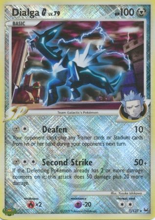 Dialga G (7/127) (League Promo) [Platinum: Base Set] | Rock City Comics