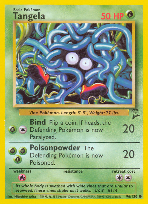 Tangela (96/130) [Base Set 2] | Rock City Comics