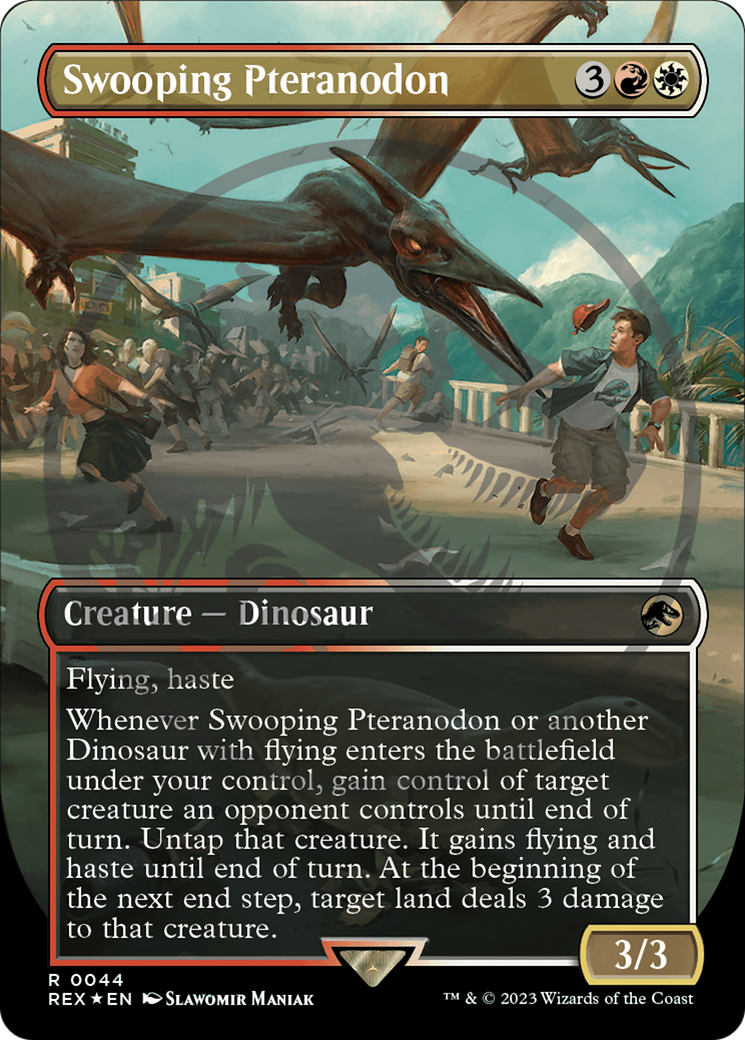 Swooping Pteranodon Emblem (Borderless) [Jurassic World Collection Tokens] | Rock City Comics