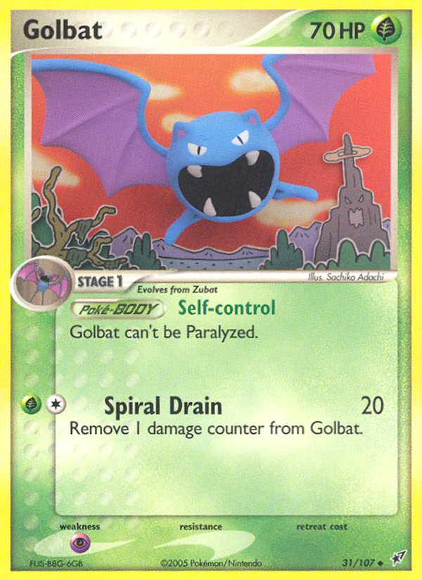 Golbat (31/107) [EX: Deoxys] | Rock City Comics