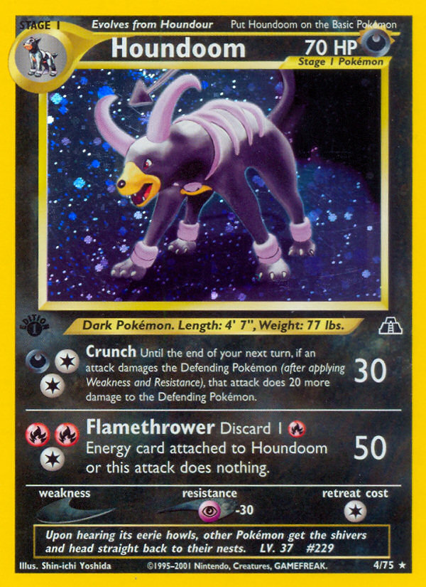 Houndoom (4/75) [Neo Discovery 1st Edition] | Rock City Comics