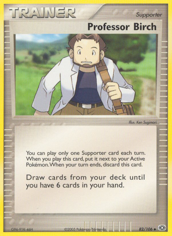 Professor Birch (82/106) [EX: Emerald] | Rock City Comics