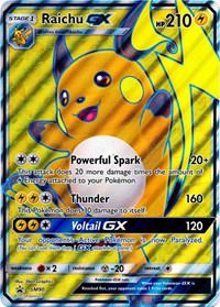 Raichu GX (SM90) (Jumbo Card) [Sun & Moon: Black Star Promos] | Rock City Comics