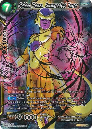 Golden Frieza, Resurrected Terror (SPR) [BT1-086] | Rock City Comics