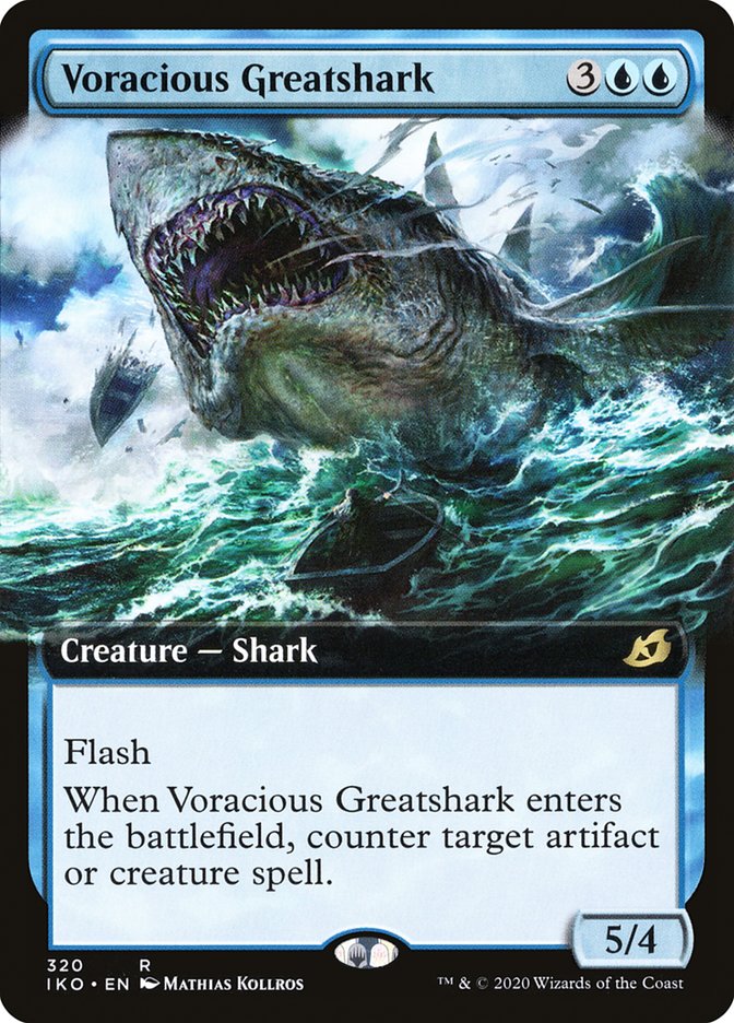 Voracious Greatshark (Extended Art) [Ikoria: Lair of Behemoths] | Rock City Comics