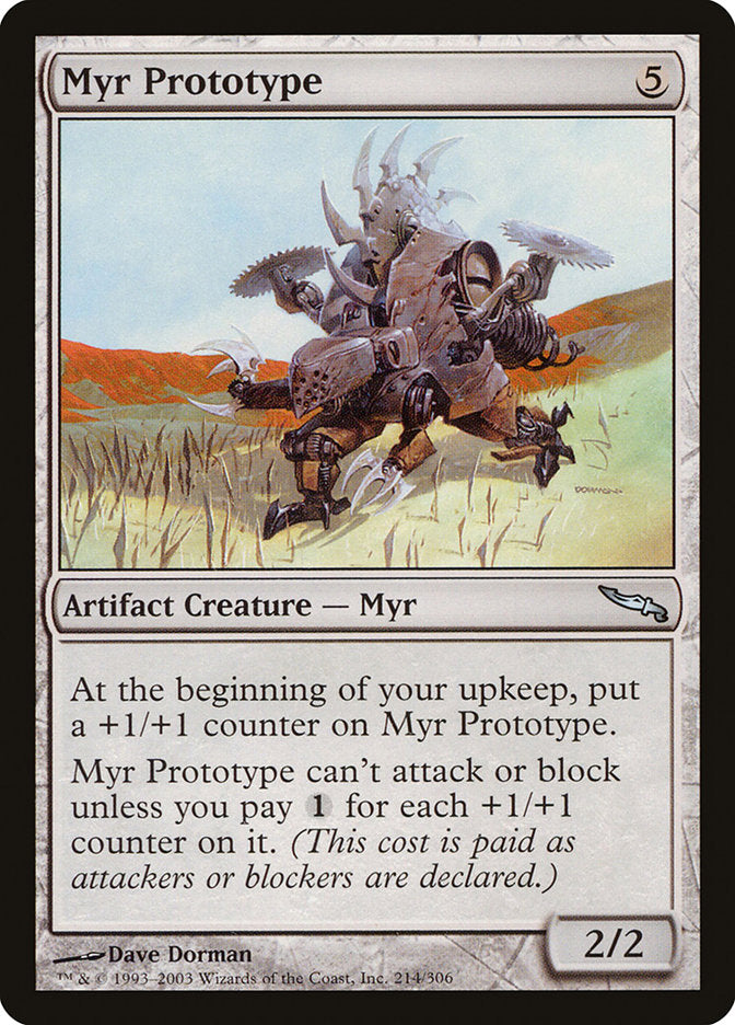 Myr Prototype [Mirrodin] | Rock City Comics