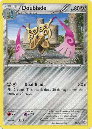 Doublade (23/30) [XY: Trainer Kit 1 - Bisharp] | Rock City Comics