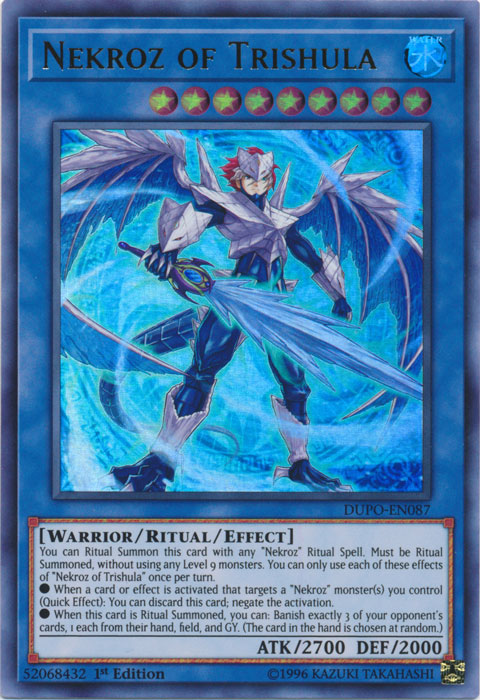 Nekroz of Trishula [DUPO-EN087] Ultra Rare | Rock City Comics