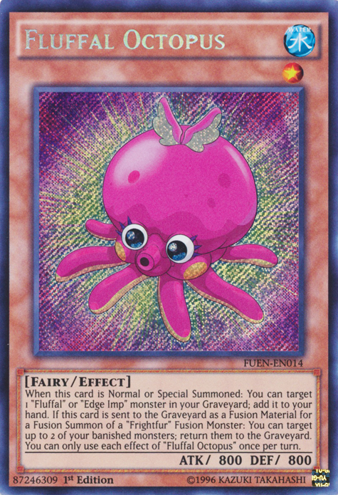 Fluffal Octopus [FUEN-EN014] Secret Rare | Rock City Comics