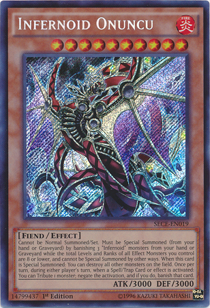 Infernoid Onuncu [SECE-EN019] Secret Rare | Rock City Comics