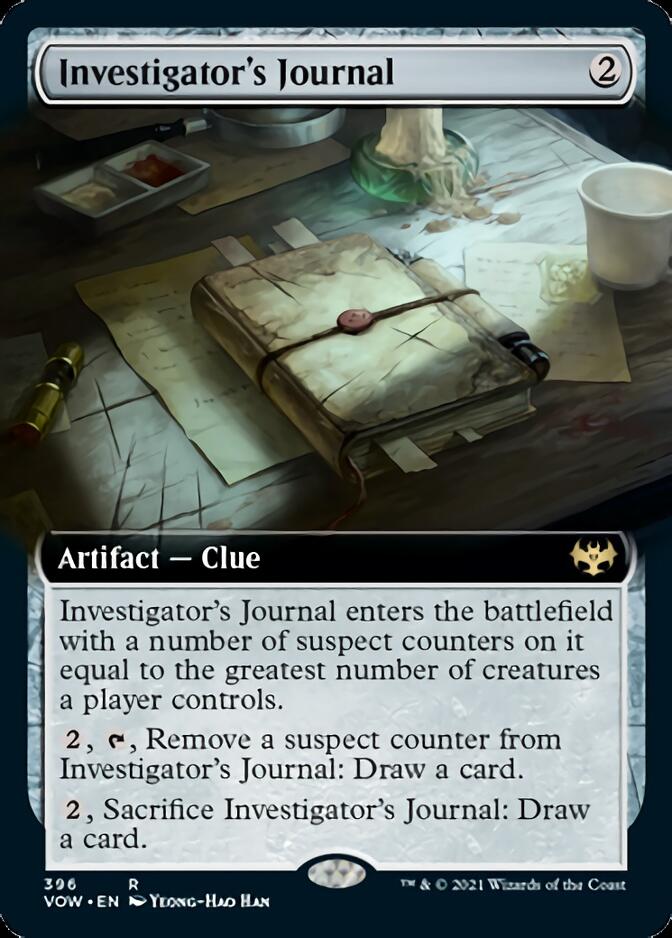 Investigator's Journal (Extended) [Innistrad: Crimson Vow] | Rock City Comics