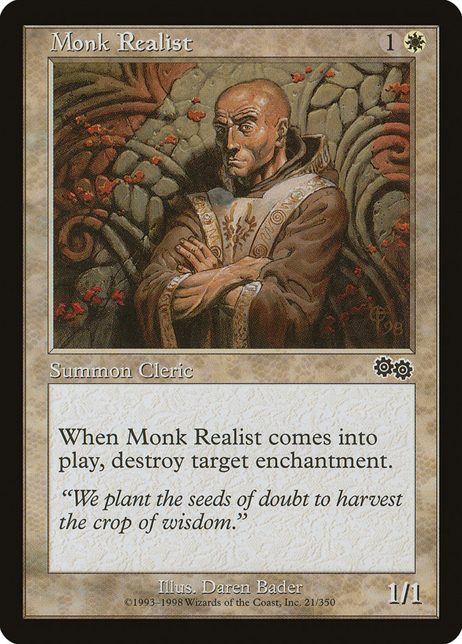 Monk Realist [Urza's Saga] | Rock City Comics