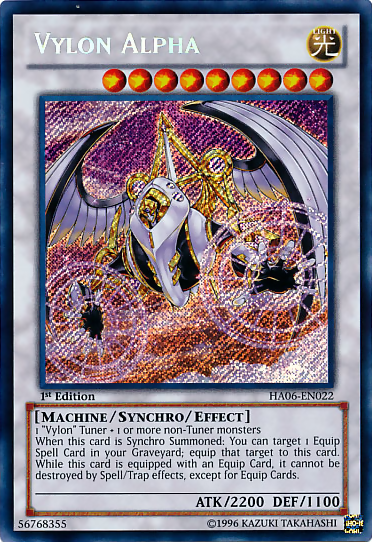 Vylon Alpha [HA06-EN022] Secret Rare | Rock City Comics