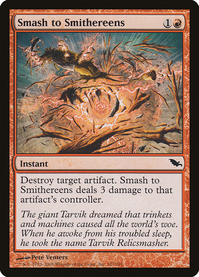 Smash to Smithereens [Shadowmoor] | Rock City Comics