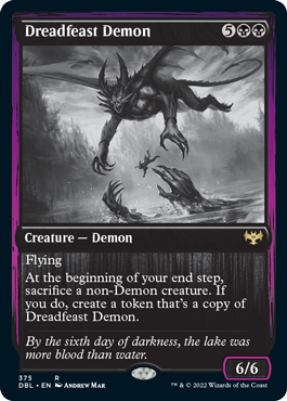 Dreadfeast Demon [Innistrad: Double Feature] | Rock City Comics