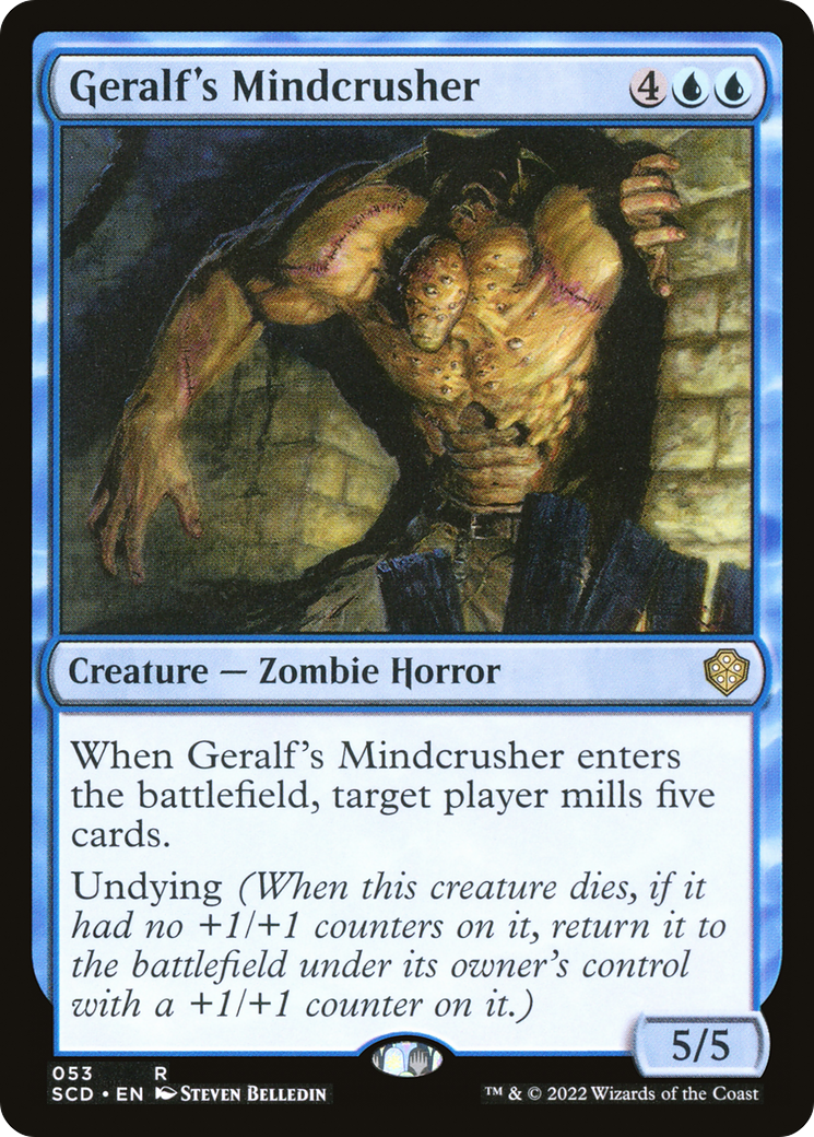 Geralf's Mindcrusher [Starter Commander Decks] | Rock City Comics