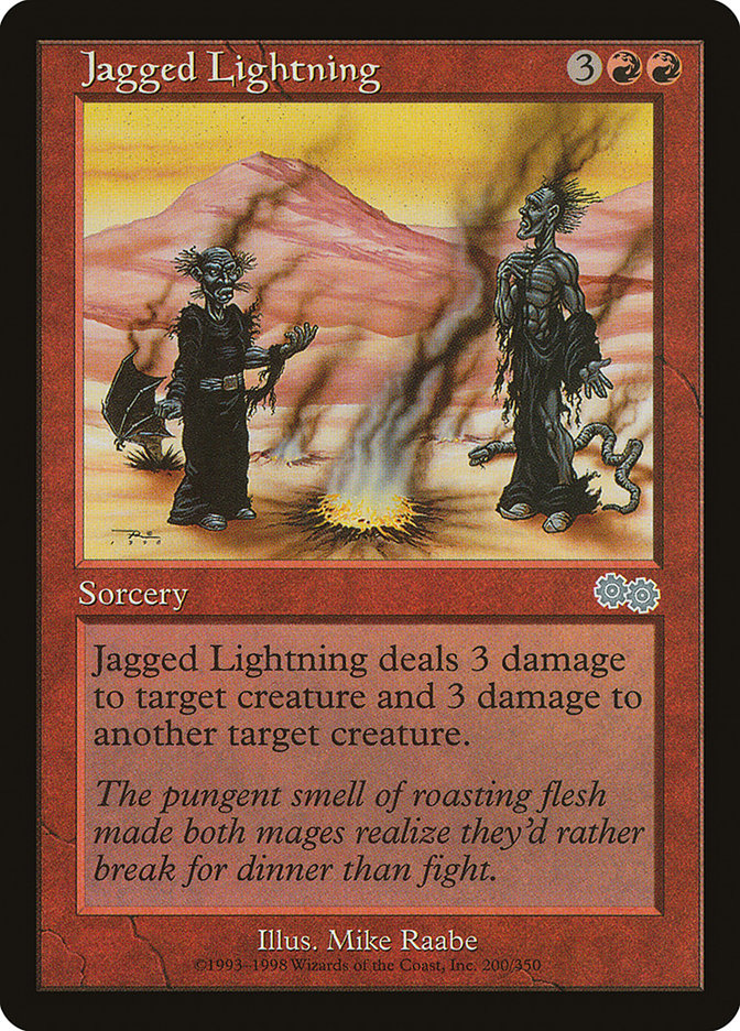 Jagged Lightning [Urza's Saga] | Rock City Comics