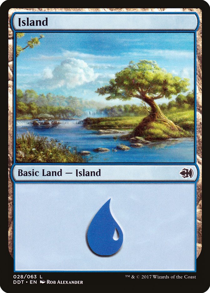 Island (28) [Duel Decks: Merfolk vs. Goblins] | Rock City Comics