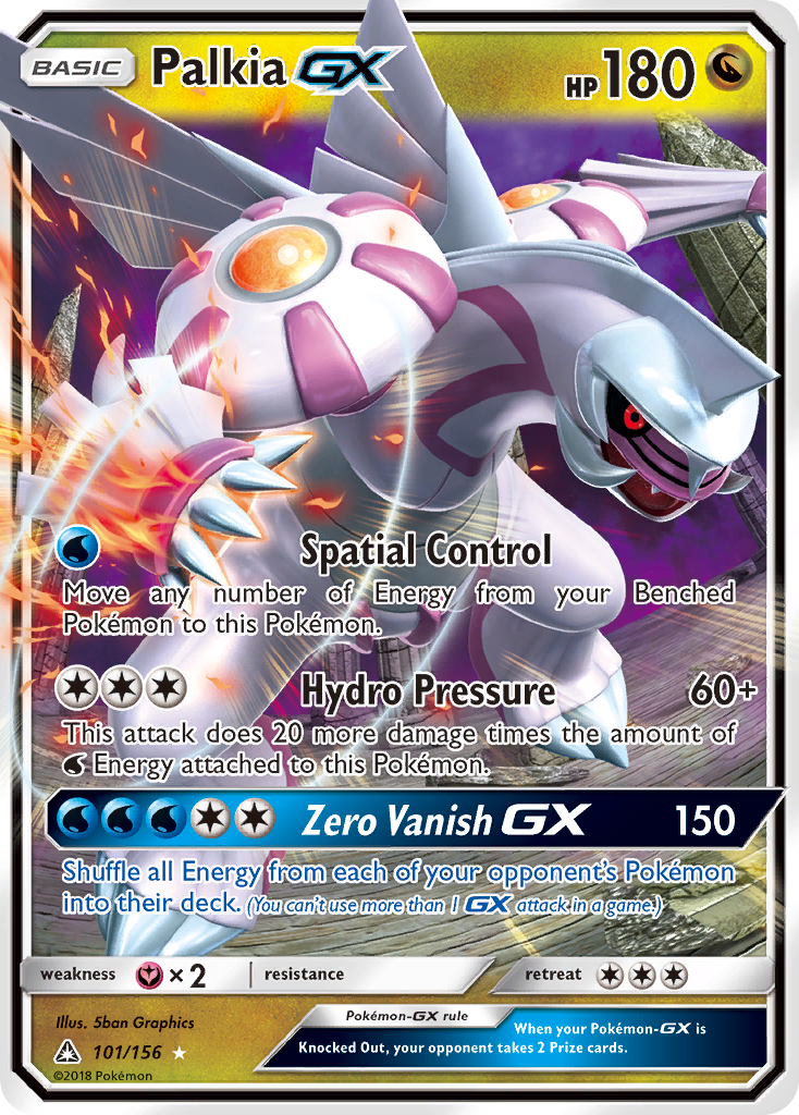 Palkia GX (101/156) [Sun & Moon: Ultra Prism] | Rock City Comics