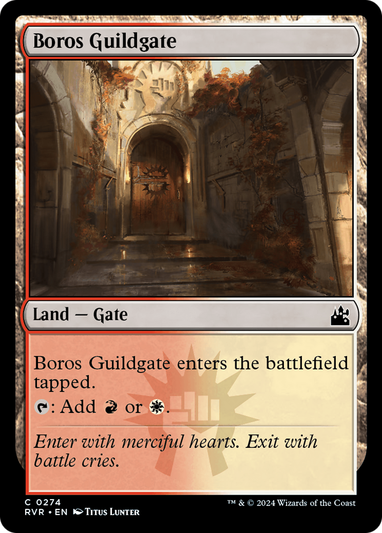 Boros Guildgate [Ravnica Remastered] | Rock City Comics