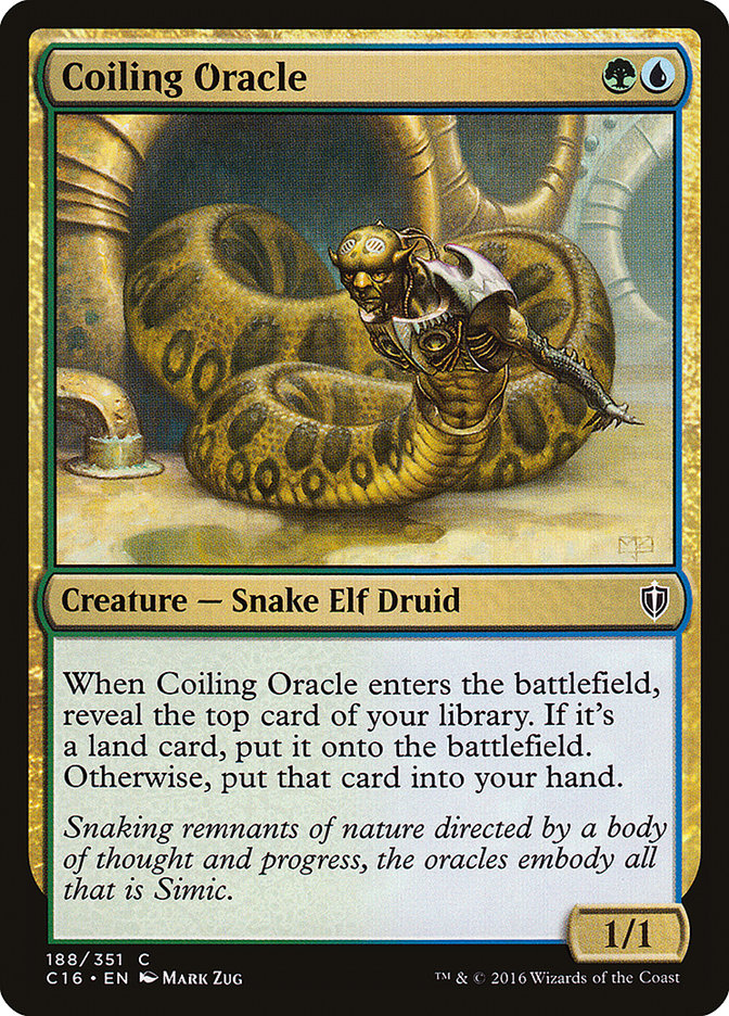 Coiling Oracle [Commander 2016] | Rock City Comics