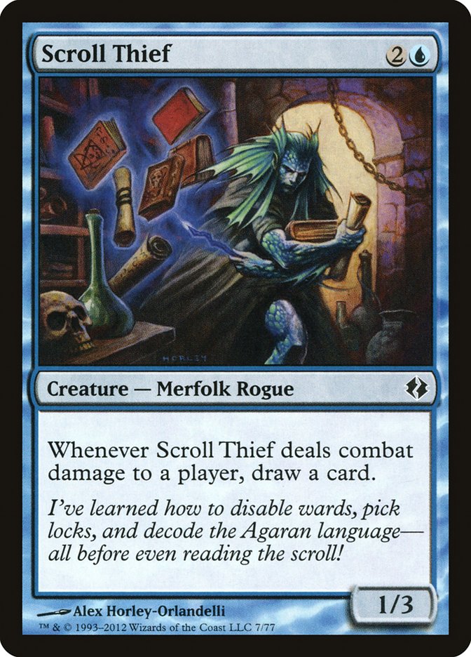 Scroll Thief [Duel Decks: Venser vs. Koth] | Rock City Comics