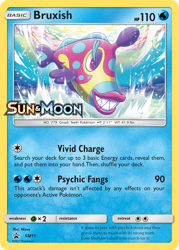 Bruxish (SM11) [Sun & Moon: Black Star Promos] | Rock City Comics