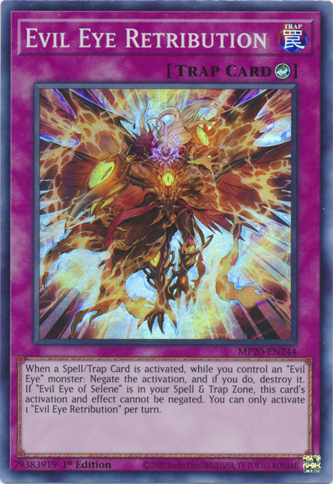 Evil Eye Retribution [MP20-EN244] Super Rare | Rock City Comics