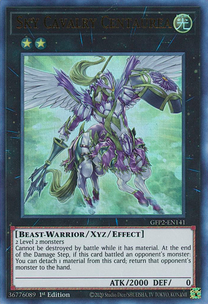 Sky Cavalry Centaurea [GFP2-EN141] Ultra Rare | Rock City Comics