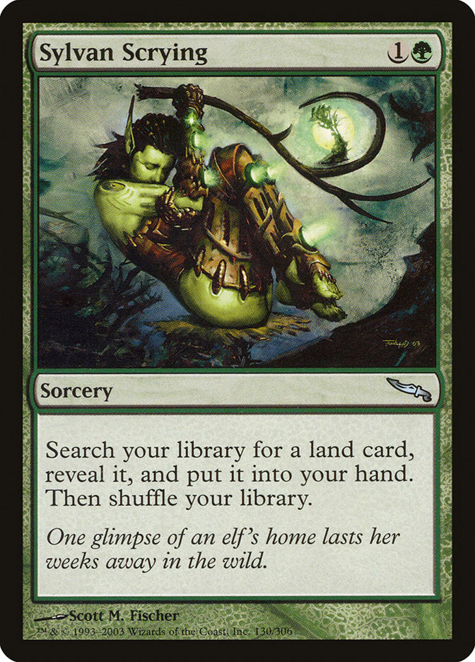 Sylvan Scrying [Mirrodin] | Rock City Comics