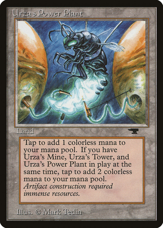 Urza's Power Plant (Insect) [Antiquities] | Rock City Comics