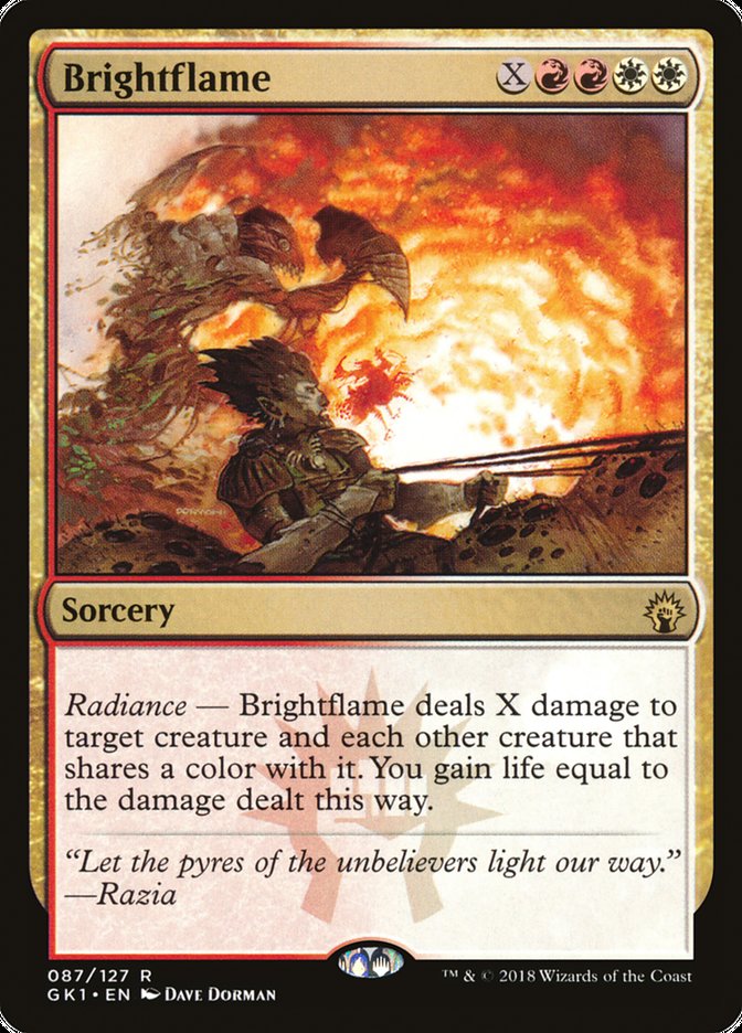 Brightflame [Guilds of Ravnica Guild Kit] | Rock City Comics