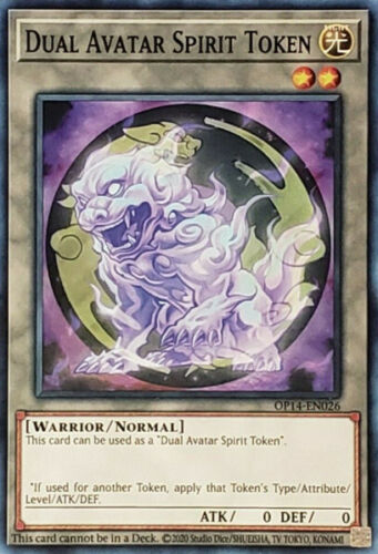 Dual Avatar Spirit Token [OP14-EN026] Super Rare | Rock City Comics