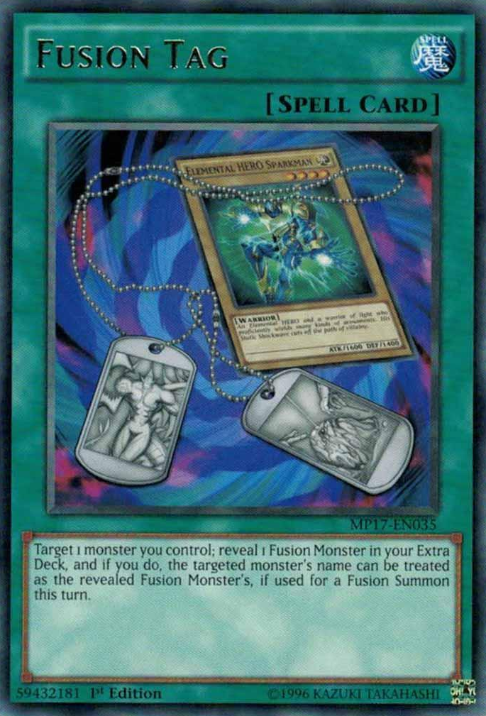 Fusion Tag [MP17-EN035] Rare | Rock City Comics