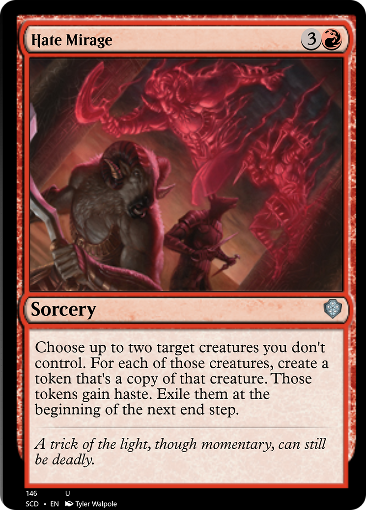 Hate Mirage [Starter Commander Decks] | Rock City Comics