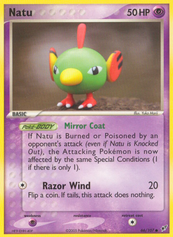 Natu (66/107) [EX: Deoxys] | Rock City Comics