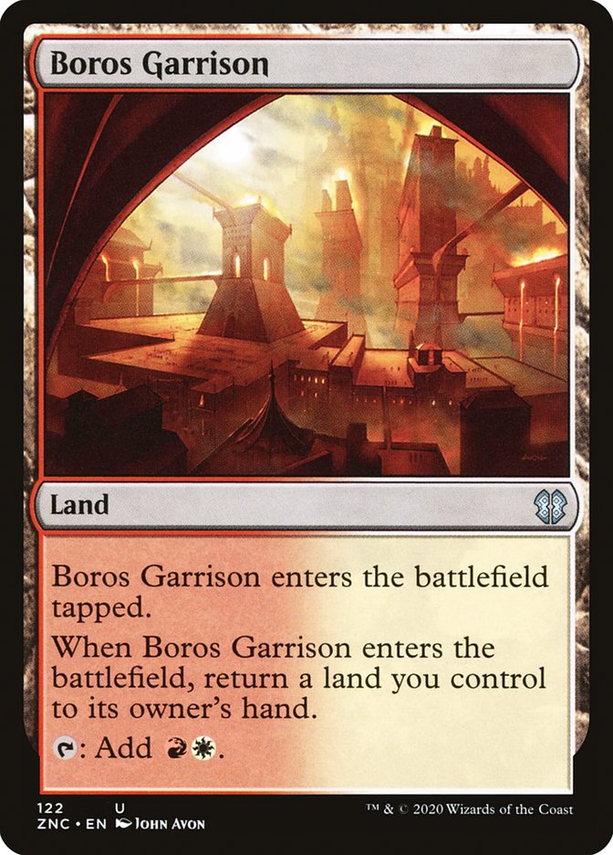 Boros Garrison [Zendikar Rising Commander] | Rock City Comics