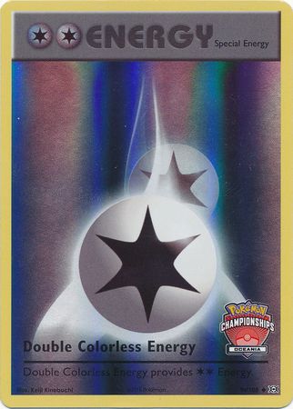 Double Colorless Energy (90/108) (Oceania Championship Promo) [XY: Evolutions] | Rock City Comics